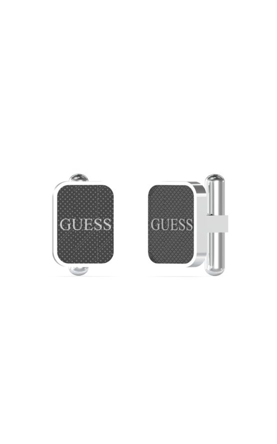 GUESS STEEL LEGACY JUMC03215JWSTBKT-U Δίχρωμα Μανικετόκουμπα Με Λογότυπο
