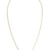 GUESS STEEL LES BAGUETTES JUBN06326JWYGT/U Κολιέ Χρυσό Με Πέτρες