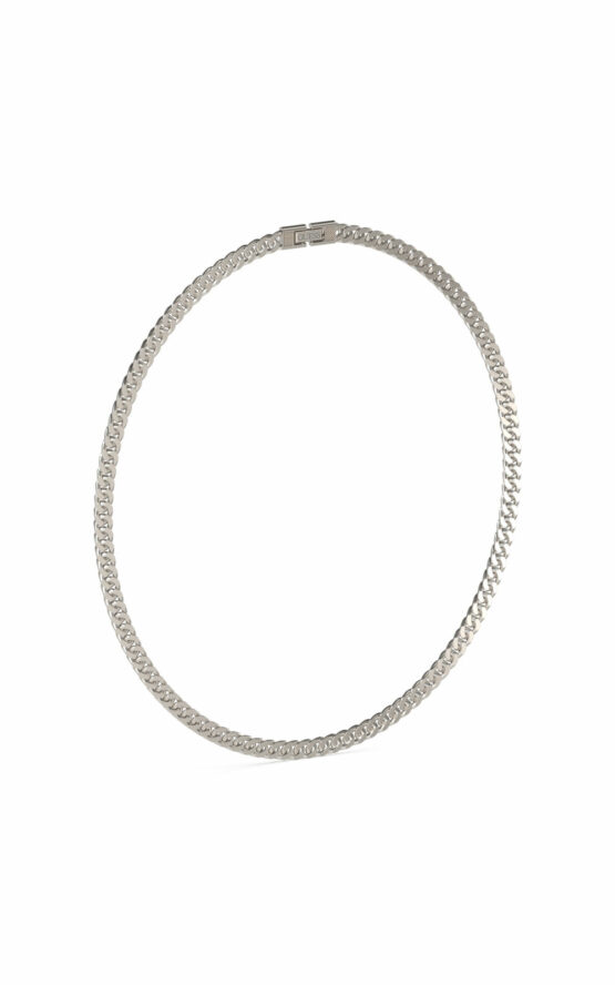 GUESS STEEL LINK CITY JUMN04085JWSTT/U Κολιέ Ασημένια Αλυσίδα