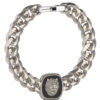 GUESS STEEL LION KING JUMB04001JWSTBKS Βραχιόλι Ασημένιο Με Λιοντάρι