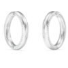 GUESS STEEL MADISON JUBE06427JWRHT/U Κρίκοι Ασημένιοι Με Πέτρες