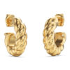 GUESS STEEL MADISON JUBE06431JWYGT/U Κρίκοι Χρυσοί
