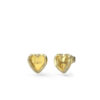 GUESS STEEL MON AMOUR JUBE04612JWYGT/U Σκουλαρίκια Χρυσές Καρδιές Με Λογότυπο