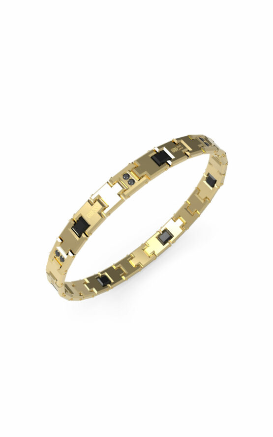 GUESS STEEL MONTECARLO JUMB04036JWYGBKT/U Χειροπέδα Δίχρωμη