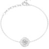 GUESS STEEL MORNING GRACE JUBB06380JWRHL Βραχιόλι Ασημένιο Με Σχέδιο Με Πέτρες