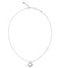 GUESS STEEL OH MY G JUBN04518JWRHT/U Κολιέ Ασημένιο Με Κρεμαστό Λογότυπο