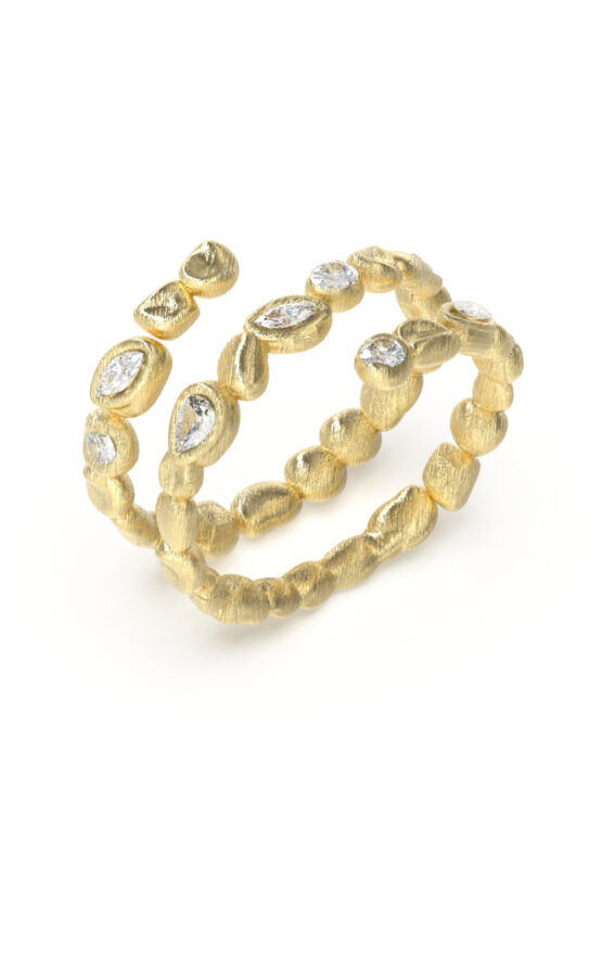 GUESS STEEL PANAREA JUBR05179JWYG58 Δαχτυλίδι Δίβερο Με Βότσαλα