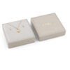 GUESS STEEL RADIOSA JUBS06064JWYGT/U Κουτάκι Με Χρυσό Κολιέ Και Σκουλαρίκια