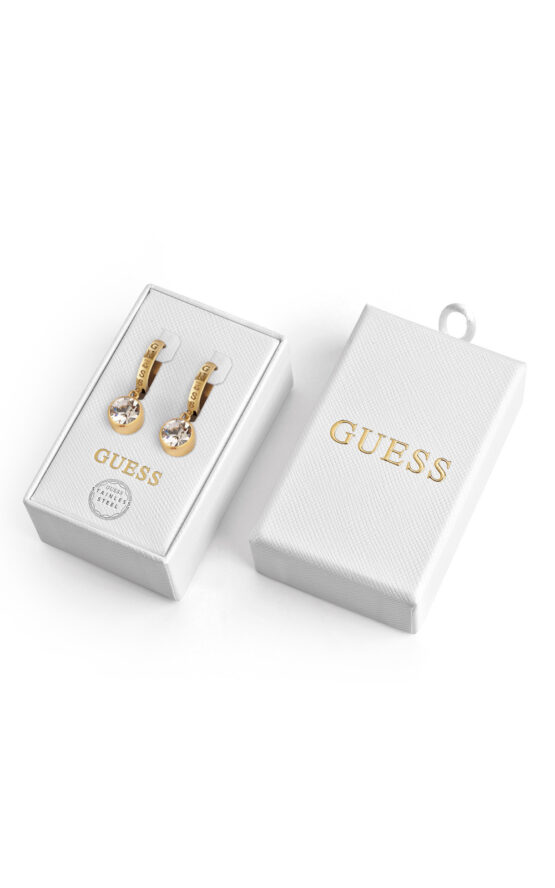 GUESS STEEL TOC JUBS01800JWYGT/U Σκουλαρίκια Χρυσά