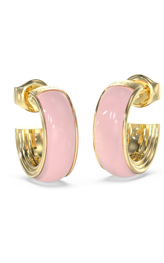 GUESS STEEL VIVA SOLEIL JUBE06155JWYGRST/U Κρίκοι Δίχρωμοι