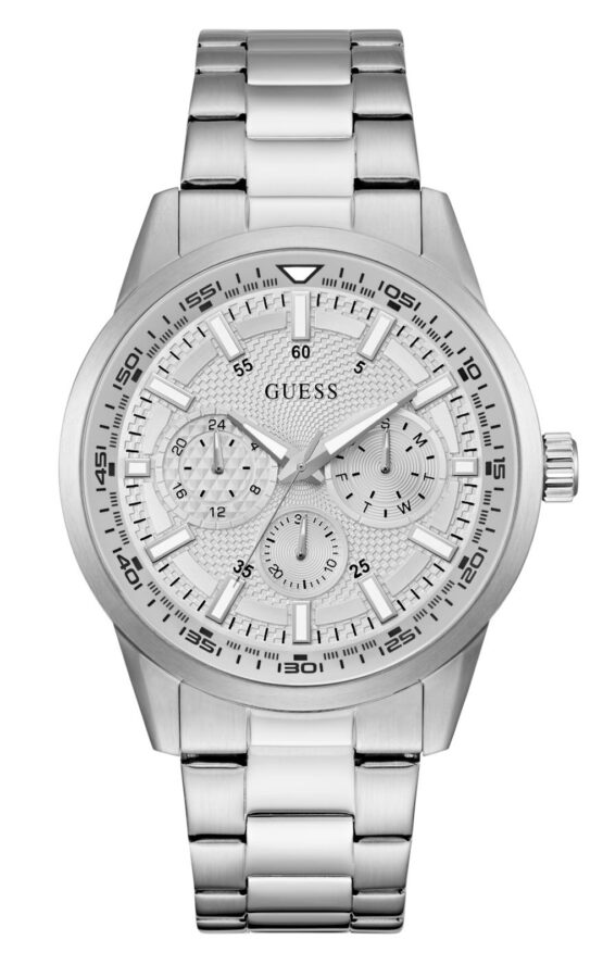 GUESS TREY GW0963G1 Ανδρικό Ρολόι Quartz Multifuction Ακριβείας