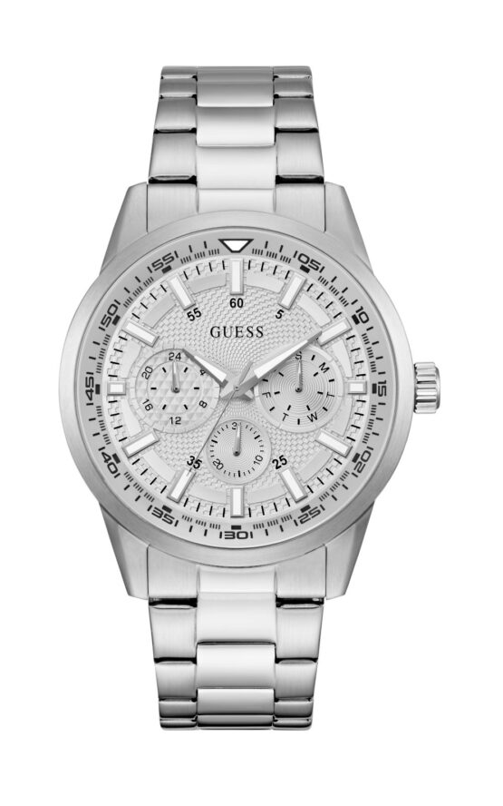 GUESS TREY GW0963G1 Ανδρικό Ρολόι Quartz Multifuction Ακριβείας