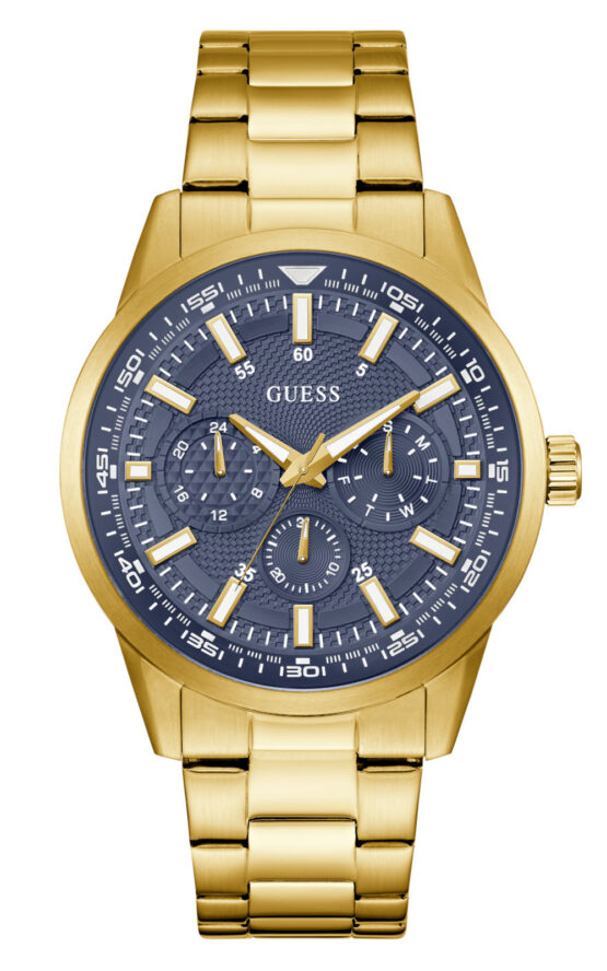 GUESS TREY GW0963G2 Ανδρικό Ρολόι Quartz Multifuction Ακριβείας