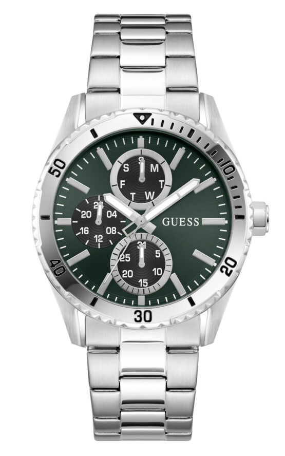 GUESS VELOCITY GW1061G1 Ανδρικό Ρολόι Quatrz Multifuction Ακριβείας