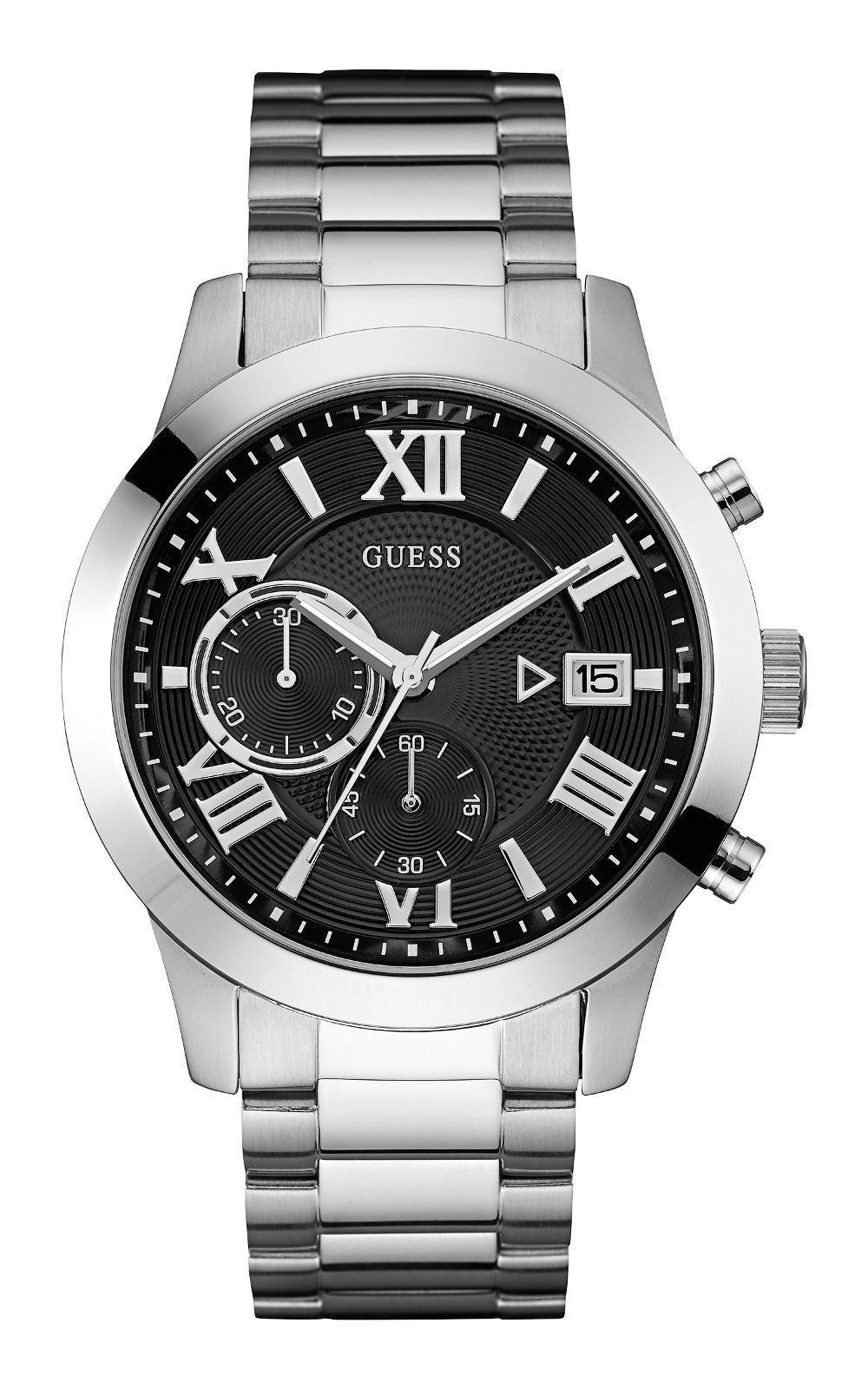 GUESS-W0668G3-Ανδρικό-Ρολόι-Quartz-Χρονογράφος-Ακριβείας