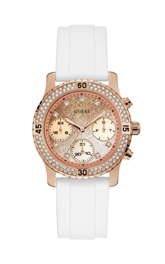 GUESS W1098L5 Γυναικείο Ρολόι Quartz Χρονογράφος Ακριβείας
