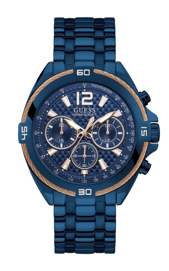 GUESS W1258G3 Ανδρικό Ρολόι Quartz Χρονογράφος Ακριβείας