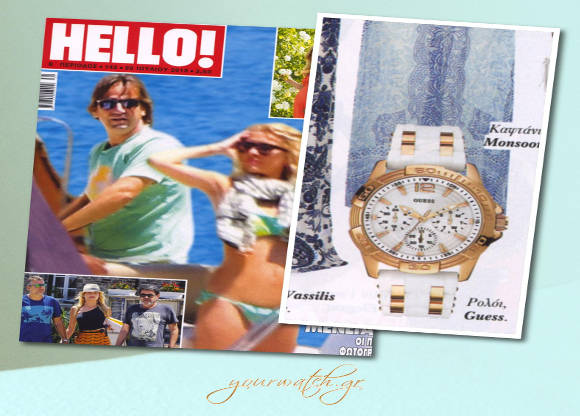 GUESS Watches @Hello Ιούλιος 2015 Ε Τεύχος