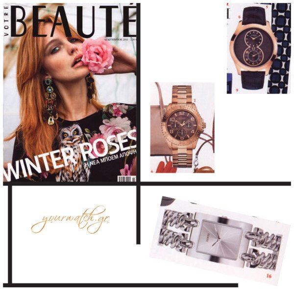 GUESS Watches @Votre Beaute Δεκέμβριος 2014