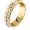 KARL LAGERFELD BOND PAVE KLBJY11018 Γυναικείο Δαχτυλίδι Χρυσό Με Πέτρες