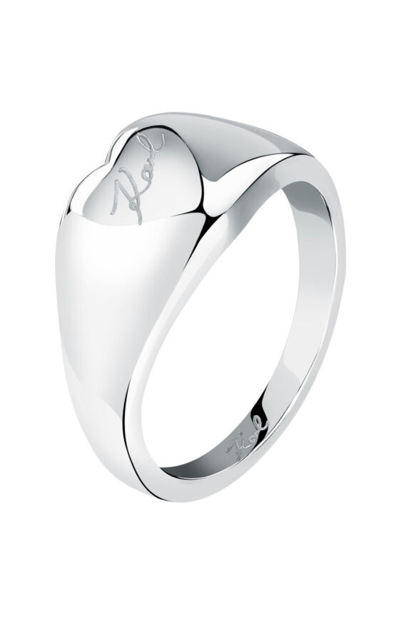 KARL LAGERFELD CHARMS KLAYD30016 Γυναικείο Δαχτυλίδι Ασημένιο Με Λογότυπο