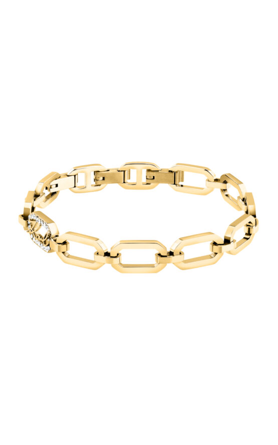 KARL LAGERFELD CRYSTALS KLAYC30 Γυναικείο Χρυσό Βραχιόλι Με Πέτρες