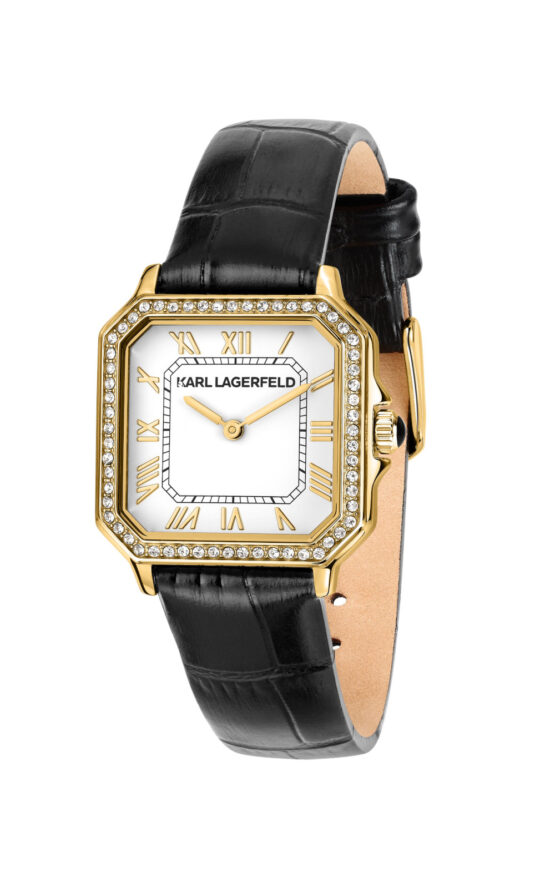 KARL LAGERFELD ICON SQUARE R0551110501 Γυναικείο Ρολόι Quartz Ακριβείας