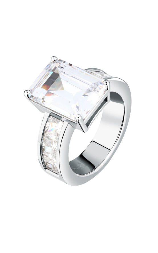 KARL LAGERFELD LIGHT KLBKE03016 Γυναικείο Δαχτυλίδι Ασημένιο Με Πέτρες