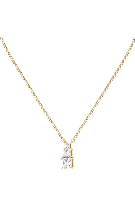 KARL LAGERFELD LIGHT KLBKE09 Γυναικείο Κολιέ Χρυσό Με Πέτρες