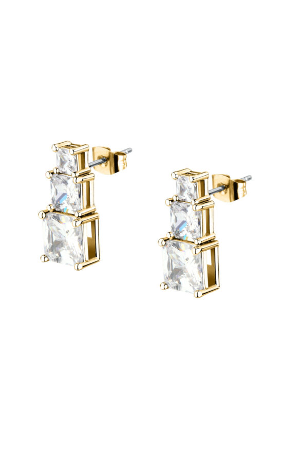 KARL LAGERFELD LIGHT KLBKE16 Γυναικεία Σκουλαρίκια Χρυσά Με Πέτρες
