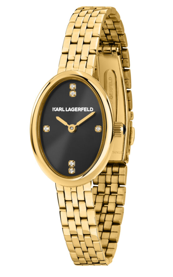 KARL LAGERFELD OVAL ALLURE R0553114501 Γυναικείο Ρολόι Quartz Ακριβείας