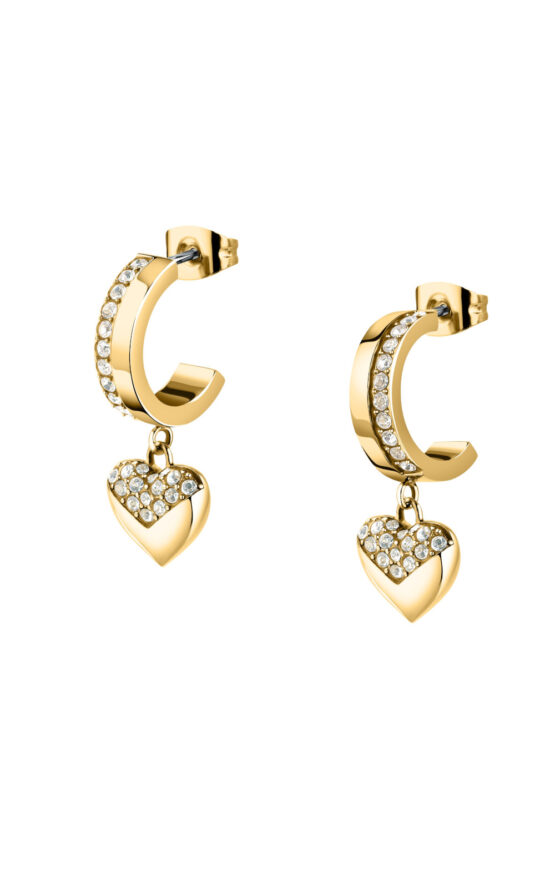 KARL LAGERFELD PAVE AMOUR KLBJW07 Γυναικεία Σκουλαρίκια