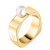 KARL LAGERFELD PEARL KLAYR16012 Γυναικείο Δαχτυλίδι Χρυσό Με Πέρλα