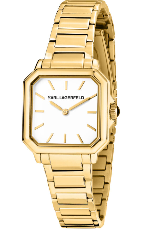 KARL LAGERFELD SQUARE CLASSICS R0553102505 Γυναικείο Ρολόι Quartz Ακριβείας