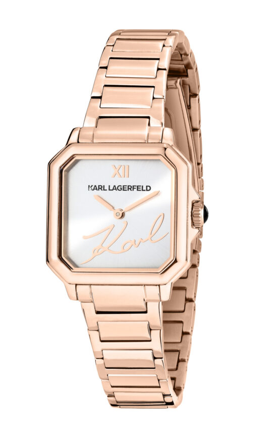 KARL LAGERFELD SQUARE CLASSICS R0553102509 Γυναικείο Ρολόι Quartz Ακριβείας