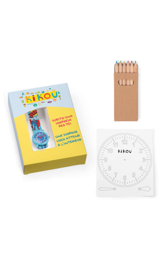 KIKOU CARTOON R4551104003 Παιδικό Ρολόι Quartz Ακριβείας 5
