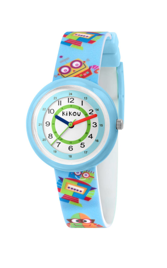 KIKOU PETITS EXPLORATEURS R4551103004 Παιδικό Ρολόι Quartz Ακριβείας
