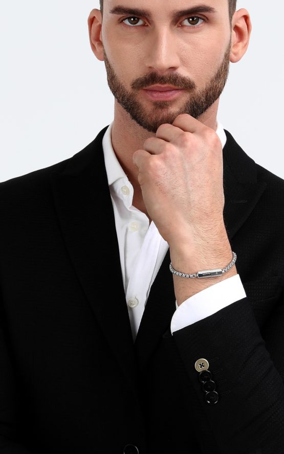 MASERATI ARM RING JM223ATK22 Ανδρικό Βραχιόλι Με Λογότυπο_3