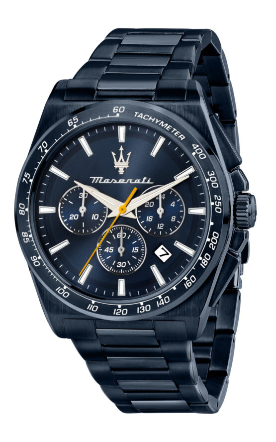 MASERATI BLUE EDITION R8873652008 Ανδρικό Ρολόι Quartz Χρονογράφος Ακριβείας