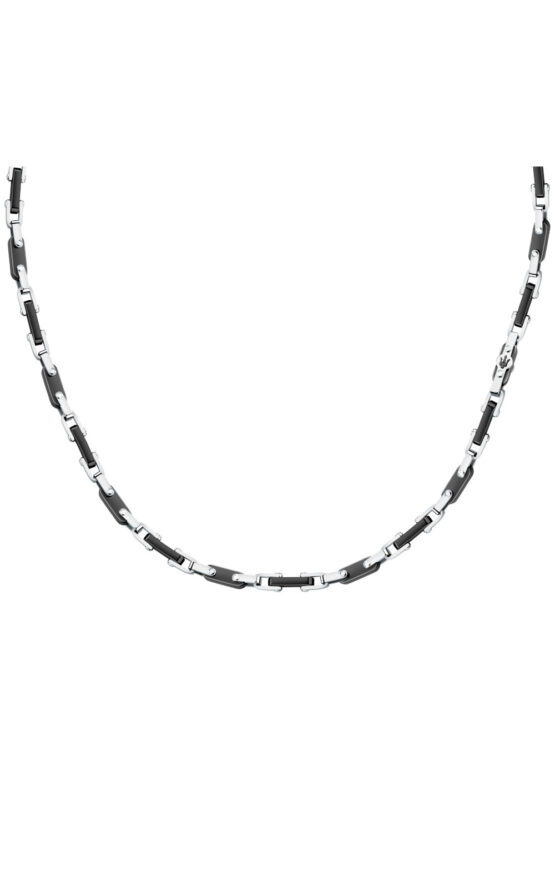 MASERATI CERAMIC JM226ATZ72 Ανδρικό Κολιέ Δίχρωμο