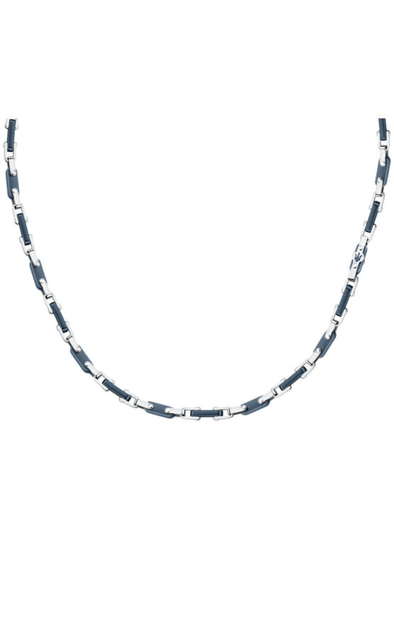 MASERATI CERAMIC JM226ATZ73 Ανδρικό Κολιέ Δίχρωμο