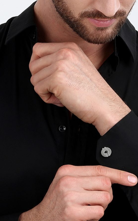 MASERATI CUFFLINKS JM223ATK21 Ασημένια Μανικετόκουμπα_4