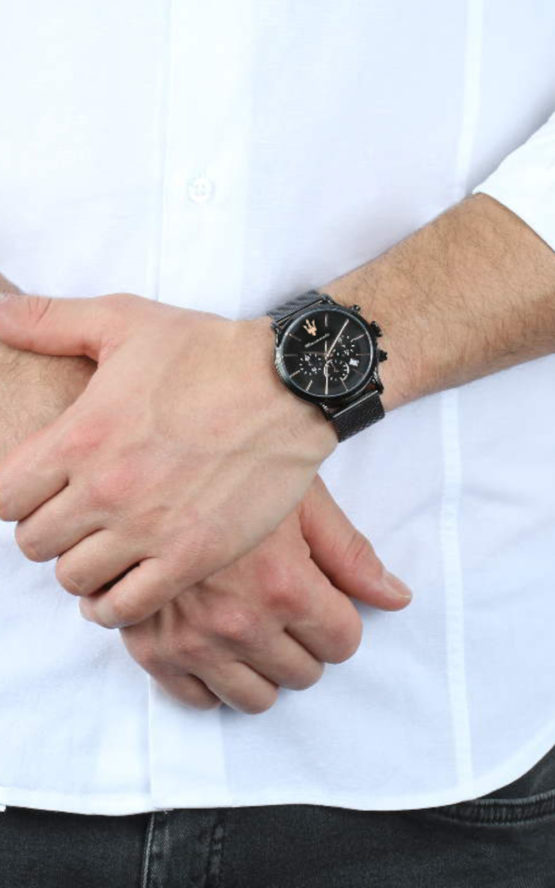 MASERATI EPOCA R8873618013 Ανδρικό Ρολόι Quartz Χρονογράφος Ακριβείας 3