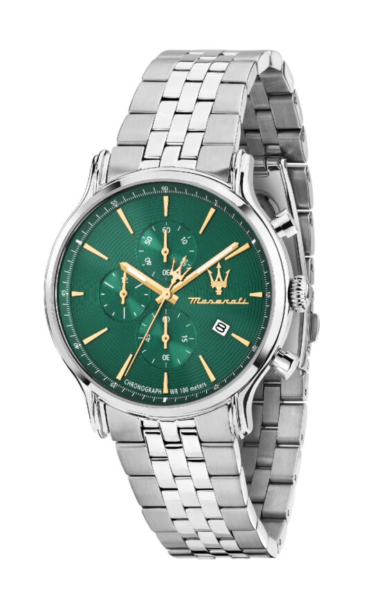 MASERATI EPOCA SLIM R8873618038 Ανδρικό Ρολόι Quartz Χρονογράφος Ακριβείας