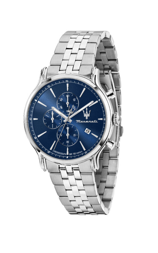MASERATI EPOCA SLIM R8873618039 Ανδρικό Ρολόι Quartz Χρονογράφος Ακριβείας