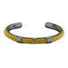 MASERATI LEATHER JM226AVE39 Βραχιόλι Κίτρινο Δερμάτινο