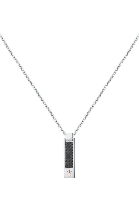 MASERATI NECKLACE JM423AVD19 Ανδρικό Κολιέ Δίχρωμο