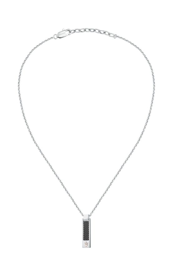 MASERATI NECKLACE JM423AVD19 Ανδρικό Κολιέ Δίχρωμο_1