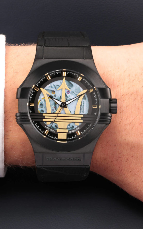 MASERATI POTENZA R8821108036 Ανδρικό Ρολόι Αυτόματο 4