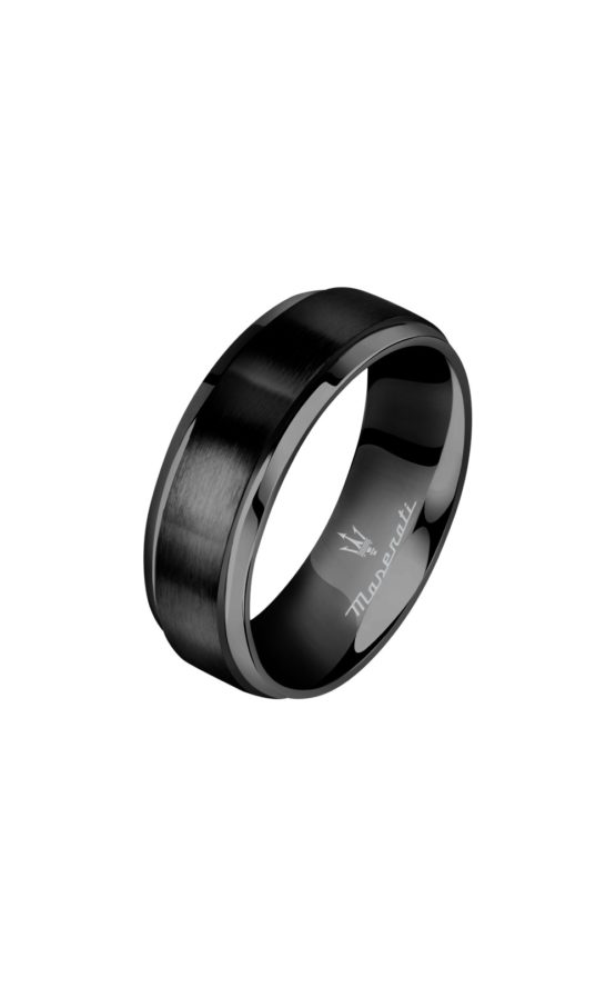 MASERATI RING JM223ATZ250-No.27 Μαύρο Ανδρικό Δαχτυλίδι